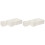 Bo   te de rangement pour tiroirs Ikea, blanche (6 pi   ces) 1