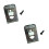 DeWalt DEWALT N268241 G   rtelhaken-Set (2er-Pack) silber 1
