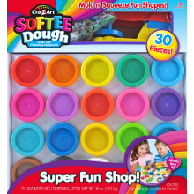 Cra-Z-Art Super Rainbow Softee tszta sznes csomag kszlet (30 rszes)