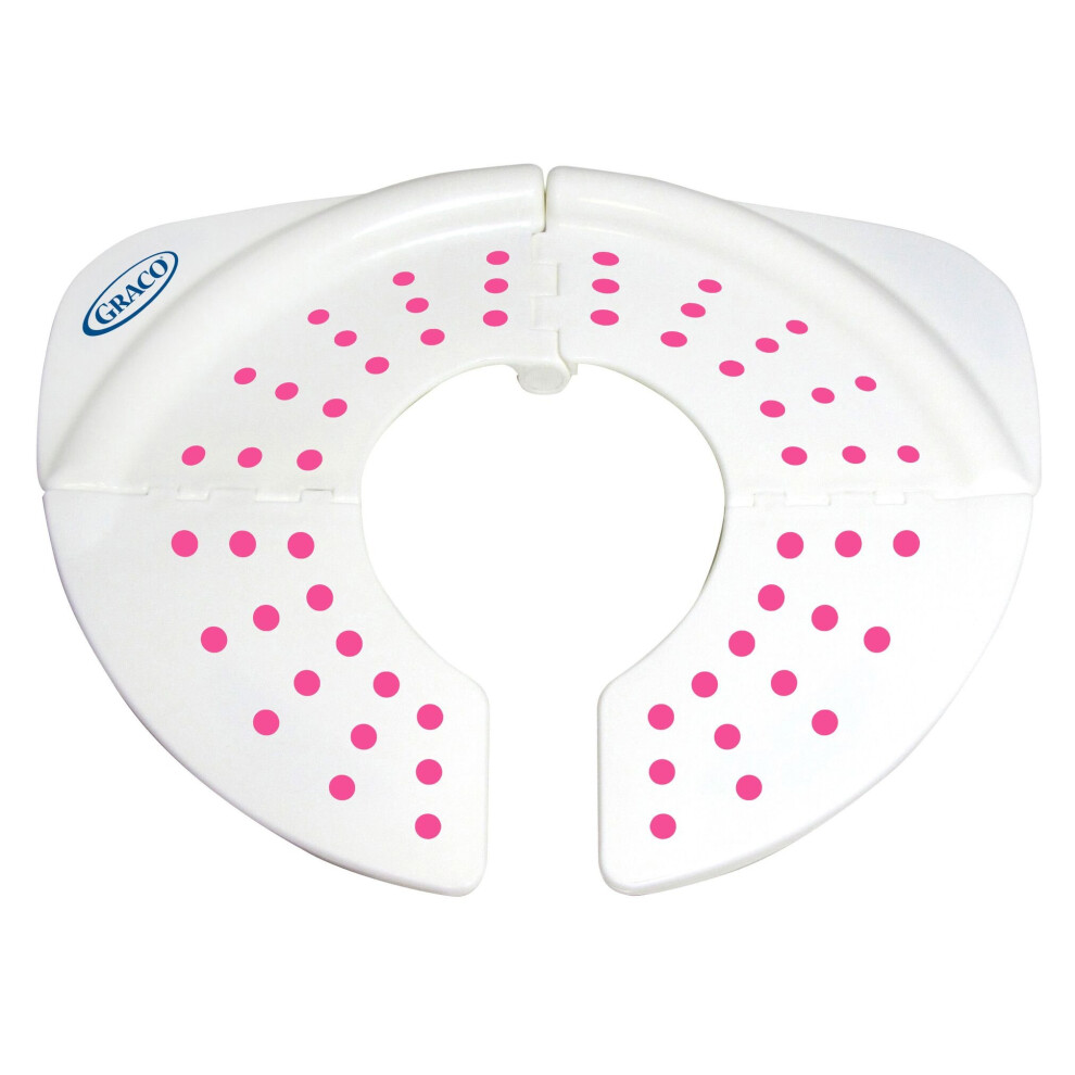 Graco 16042 Folding Potty  White/Pink