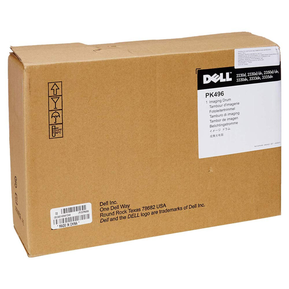 Cartouche De Tambour Dell PK496 - Pour Imprimante Laser Multifonction 2330D, 2330Dn, 2350D, 2350Dn, 3330Dn, 3333Dn-image