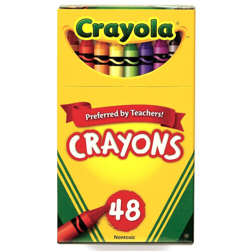 Crayola Lpis de cor Crayola 48 quilates (pacote com 2) 1