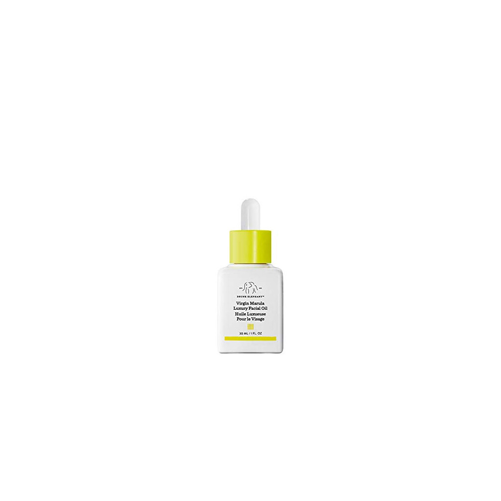 Drunk Elephant Virgin Marula Luxury Facial Oil - Gluten-Free and Vegan Anti-Aging Skin Care and Face Moisturizer (30 ml/1 Fl Oz)