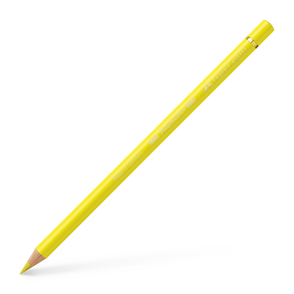 Faber Castell Polychromos Colored Pencils  104  Glazing Light Yellow  Pack of 6