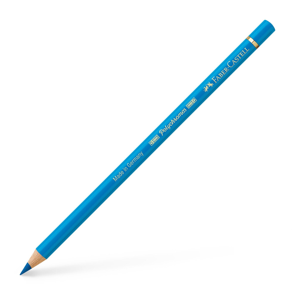Faber Castell Polychromos Colored Pencils  110  Phthalo Blue  Pack of 6