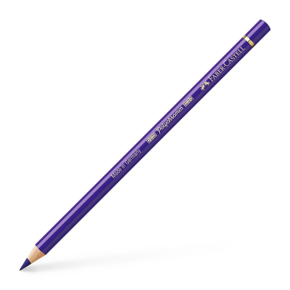 Faber Castel Polychromos Colored Pencils  137  Blue Violet  6 Count