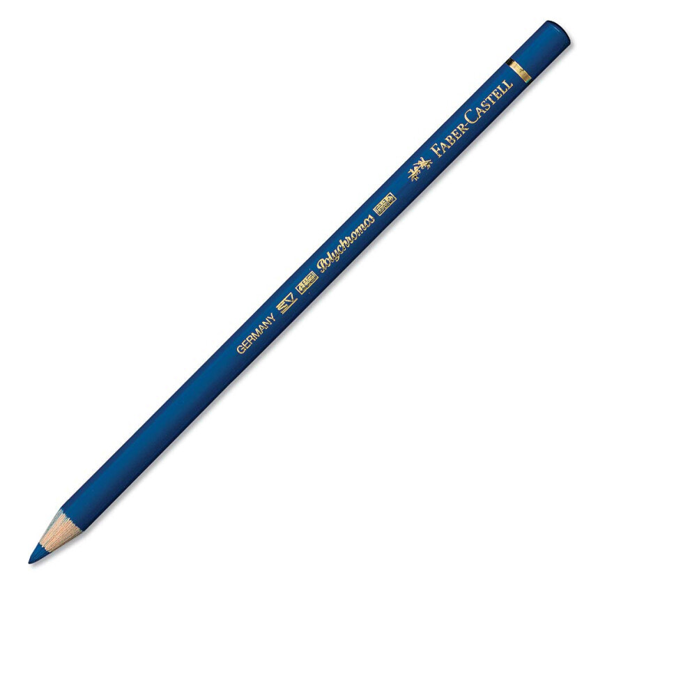 Faber Castel Polychromos Colored Pencils  149  Turquoise Blue  6 Count