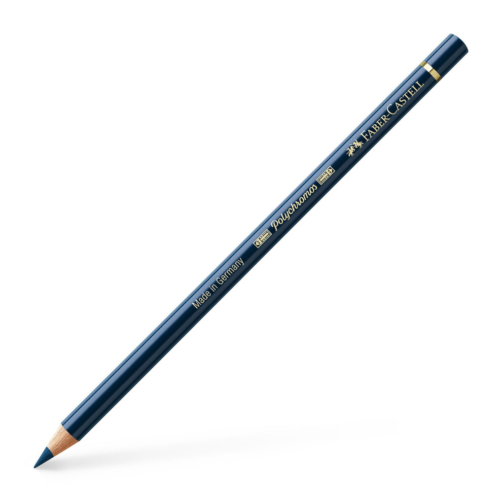 Faber Castell Polychromos Colored Pencils  157  Dark Indigo  Pack of 6