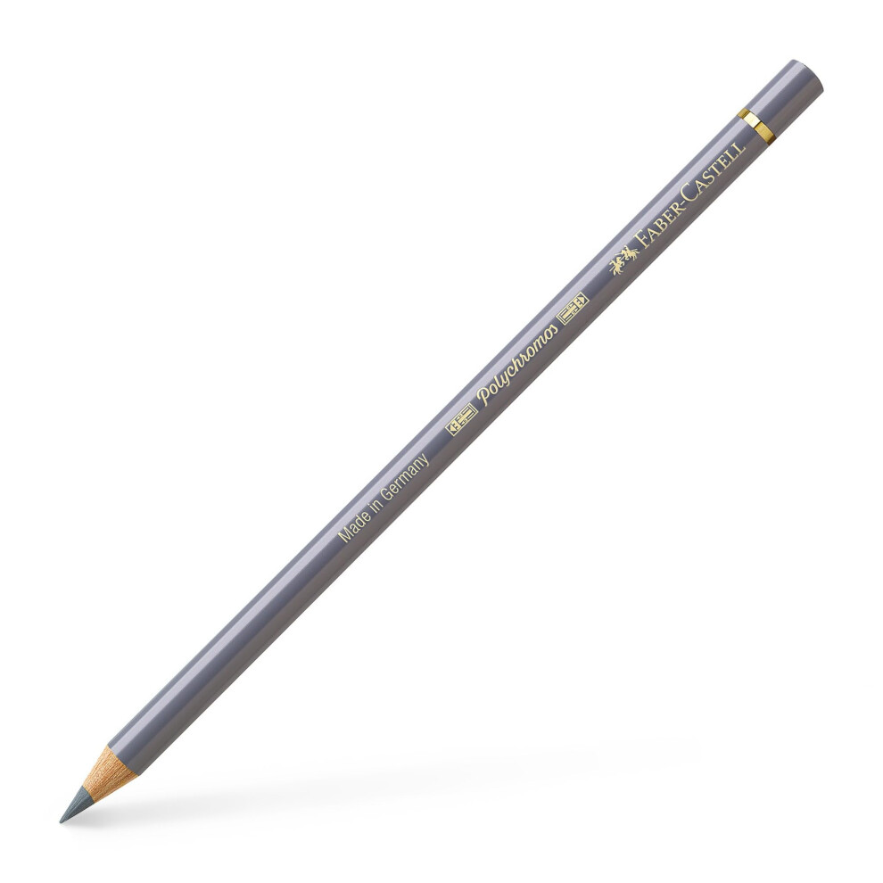 Faber Castell Polychromos Colored Pencils  233  Cold Grey 4  Pack of 6