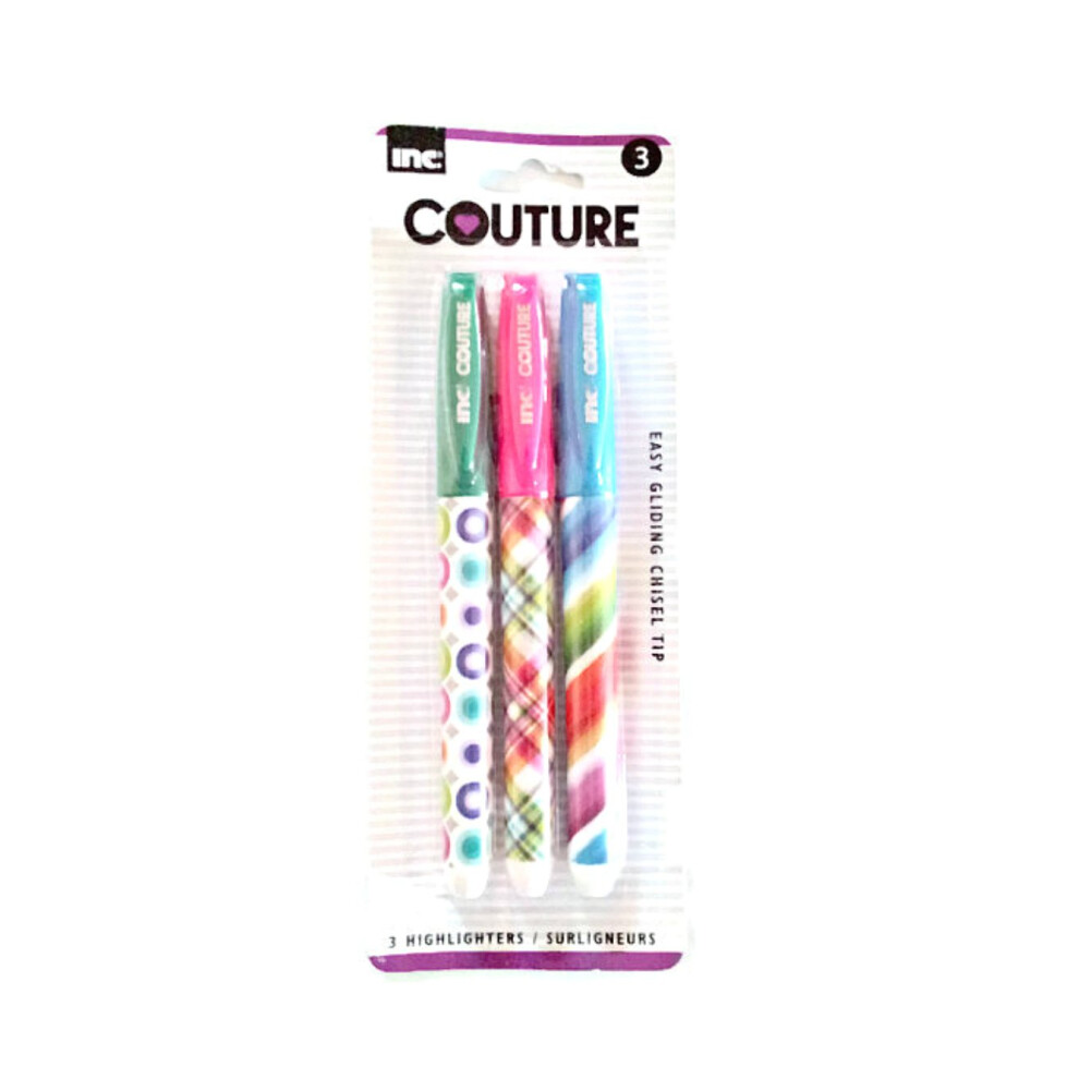 Juicy Couture Couture Fashion Highlighters 3 Highlighters