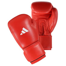 adidas Unisex's AIBA Approved Competition Boxing Gloves  Red  10oz