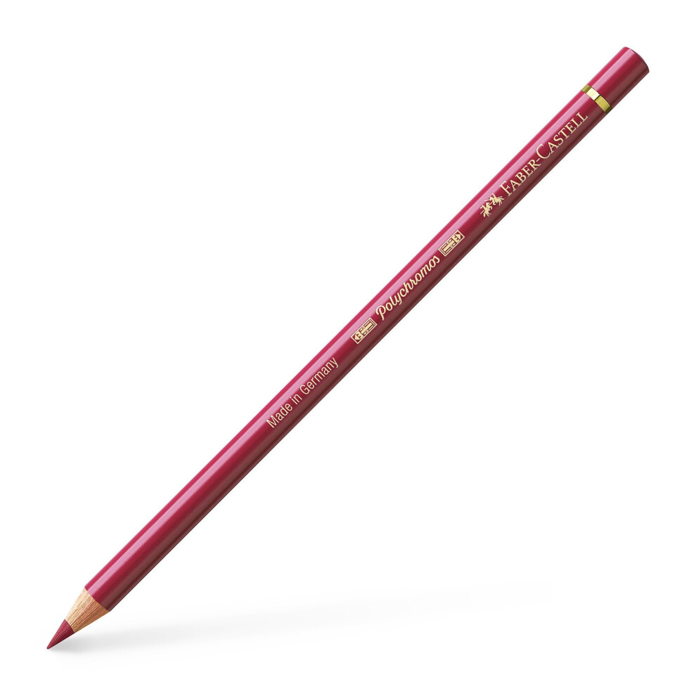 Faber Castel Polychromos Colored Pencils  193  Burnt Carmine  6 Count