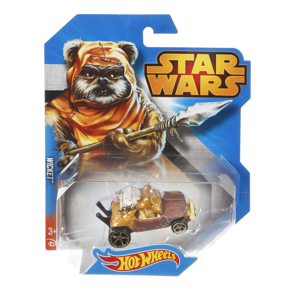 Hot Wheels Star Wars, Veicolo Wicket – Ewock – Star Wars Veicolo In Scala 1:64-image