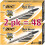 BIC Bic Cristal Bold, 1.6 mm Στυλό, Μαύρο - Πακέτο 48 (MSBP241-BKx2) 1