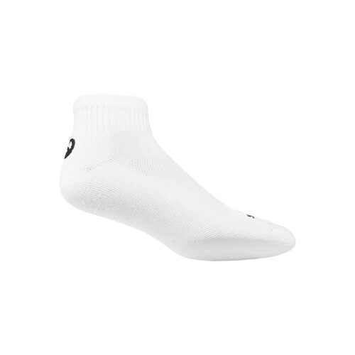 Asics ASICS Heren Cushion Quarter (3 Pack), Wit, M 1