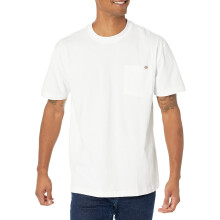 Dickies miesten Heavyweight Crew Neck Lyhythihainen T-paita Iso-tall T-paita Valkoinen 4X-Large Big US