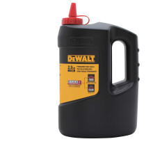DEWALT 2,5 lbs krijt - rood permanent (DWHT72716)