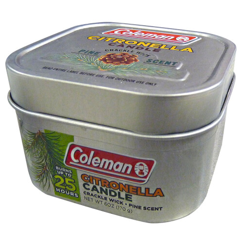 Coleman Κερί τσιτρονέλας με άρωμα πεύκου Coleman - 6 oz Τενεκεδάκι