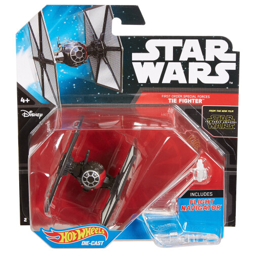Hot Wheels Star Wars Διαστημόπλοιο Πρώτης Τάξης Ειδικών Δυνάμεων TIE Μαχητικό Όχημα 1