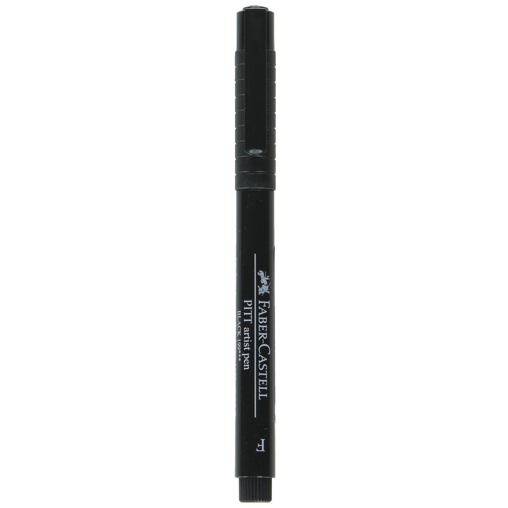 A.W. FABER CASTELL USA FC800011T Pitt Artist Pen Fine Bc  Black