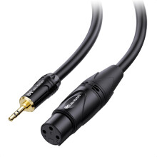Kbel szmt 3,5 mm-tol XLR-ig kbel - 10 lb apa-hvely 1/8-XLR-kbel XLRFapasz-3,5 mm-es kbel DSLR DV-kamera digitlis hangrgztohz vagy tbb fe