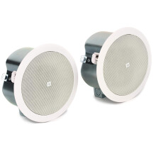 JBL Professional C24CT MicroPlus C24CT Altoparlanti da soffitto da 4,5 pollici bianchi venduti in coppia
