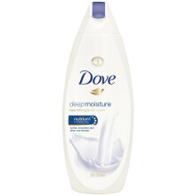 Dove Deep Moisture Body Wash For Dry Skin Moisturizing Body Wash Transforms Even The Driest Skin In One Shower  22 Fl Oz (Pack of 4)