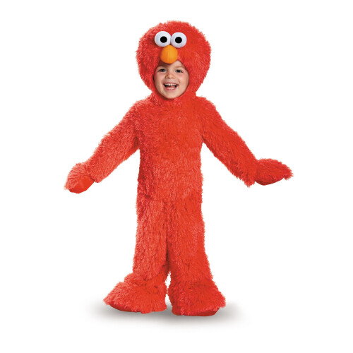 Elmo Extra Deluxe Plush Kostym, (12-18 månader)