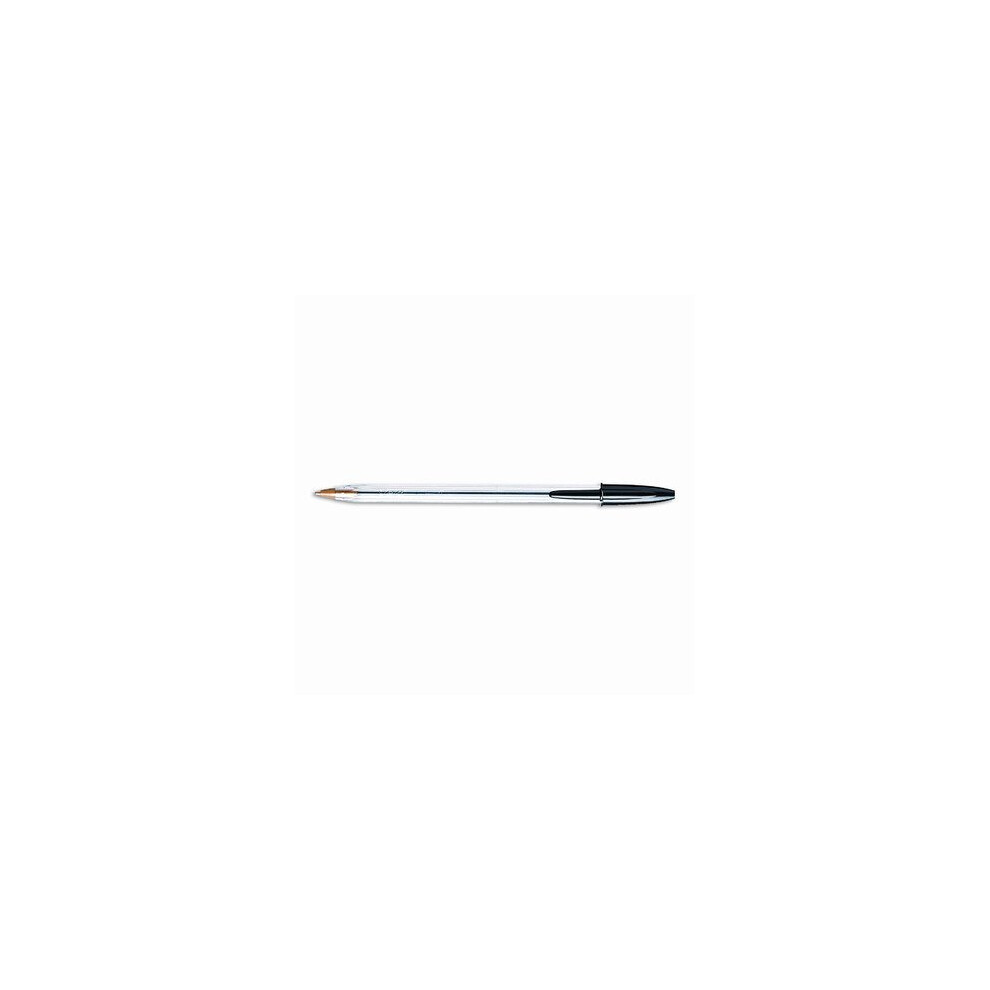 Bic Cristal Xtra Smooth Ballpoint Pen Black Ink 1Mm Medium Dozen
