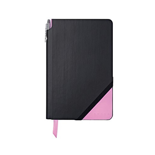 Cross Notepad Cross Jotzone με Στυλό, Μεσαίο - Μαύρο/Ροζ