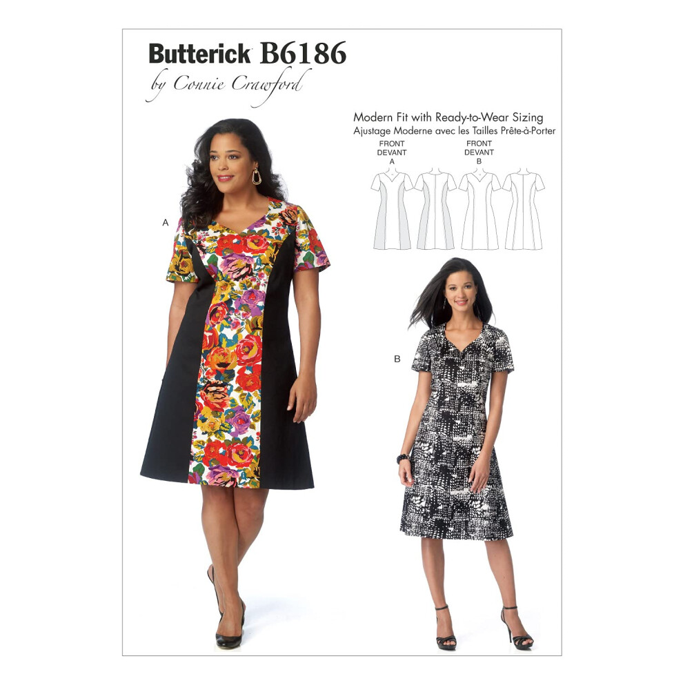 Padr Es De Butterick B6186MIS Misses/Medolo De Capidade Do Mulher-image