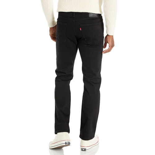 Levi's Levi's Herr 514 Rakpassform Stretch Motion Jeans, Native Cali Black Denim, 36x32 1