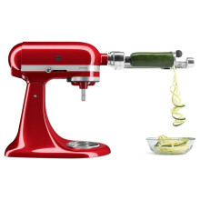 KitchenAid Mikser stojący ze spiralą do owoców i warzyw, polerowane aluminium