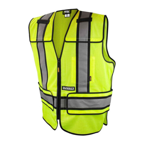 DeWalt DEWALT DSV421-S/XL Κλάση 2 Ρυθμιζόμενο Γιλέκο Αποσπώμενο Μεσαίο
