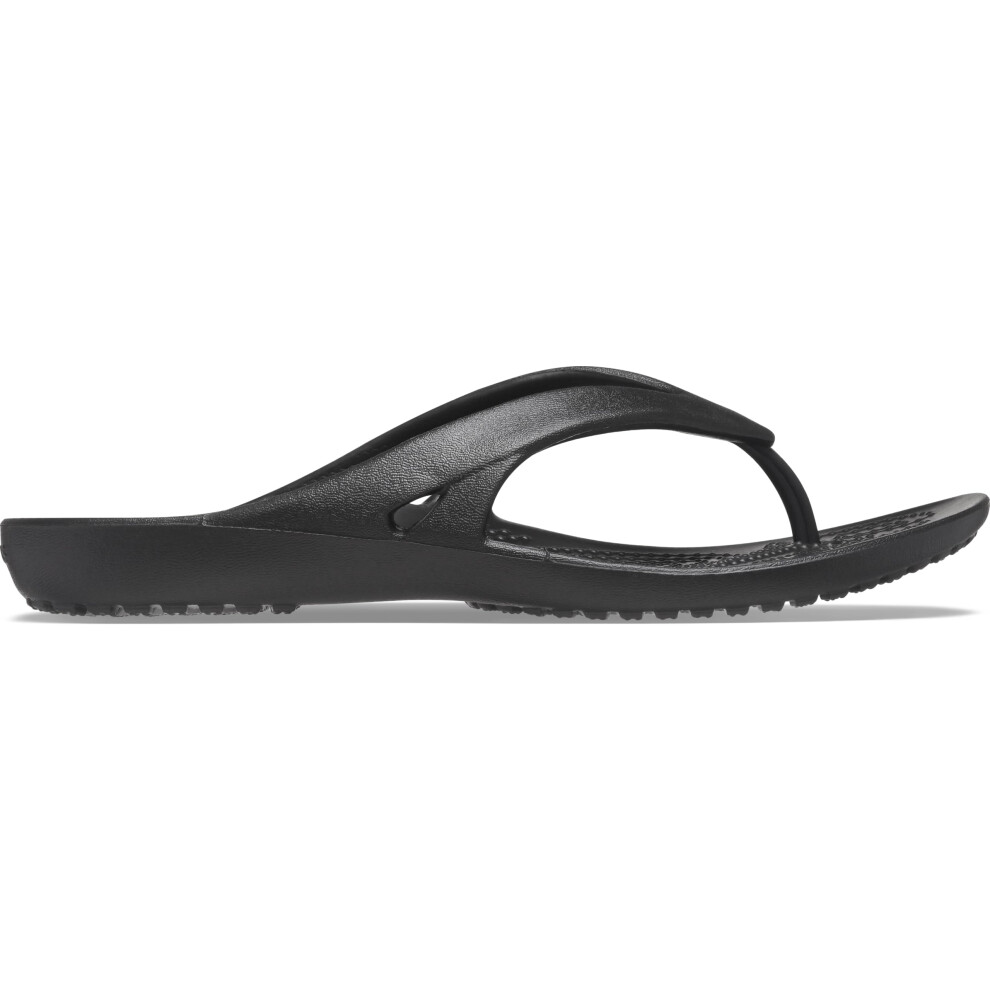 Crocs womens Kadee Ii Flip Flop  Black  7 US