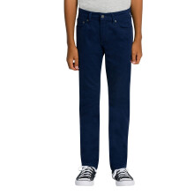 Pantalons Slim Fit Doux Brosse Levi's Garçons, Bleu Nuit, 16 ans