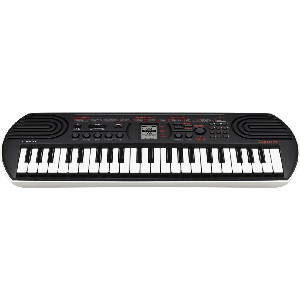 Casio Casiotone SA-81 44-Key Portable Keyboard with Mini Keys