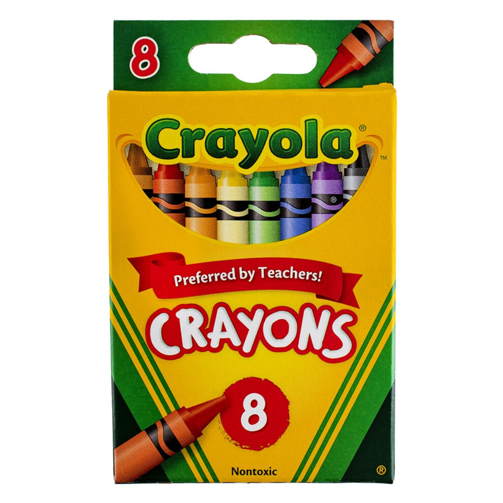 Crayola Crayons 8 Count (3 Pack)  Pack of 3  3 Piece