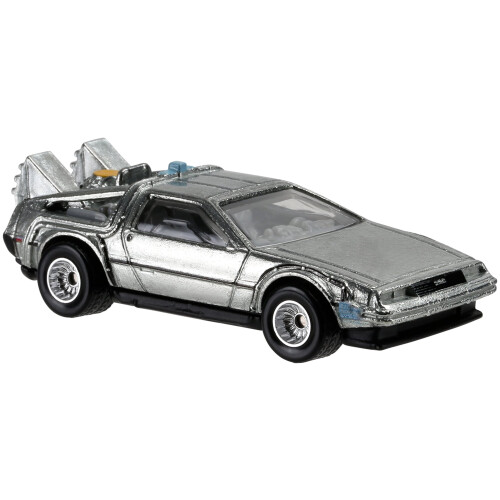 Hot Wheels Hot Wheels Premium Back to The Future Time Machine - Real Riders 2
