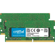 Kit di memoria Crucial da 32 GB (16 GB x 2) DDR4 2133 MT/s (PC4-17000) DR x8 SODIMM a 260 pin - CT2K16G4SFD8213