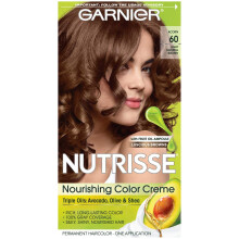 Garnier Nutrisse Pflege-Haarfarbe Creme 60 Hell Natürlich Braun (Eichel)