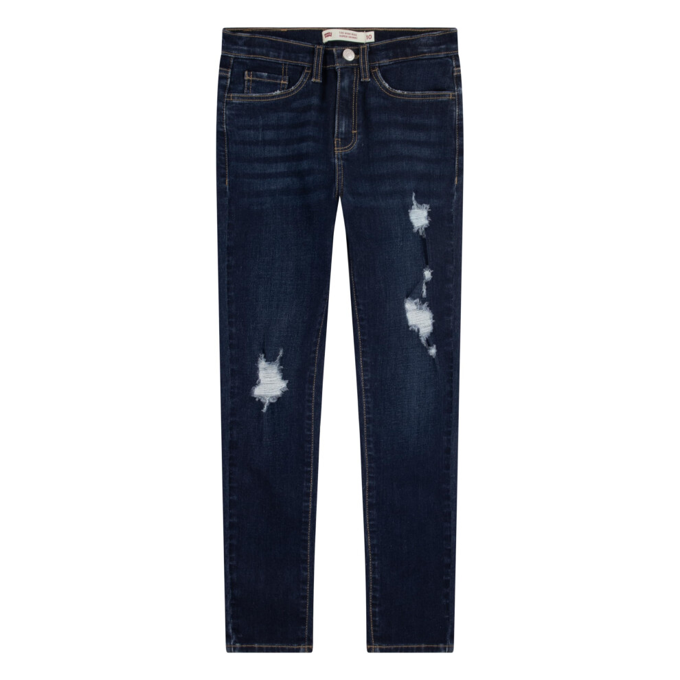 Levi's Girls' 720 High Rise Super Skinny Fit Jeans  Marine Morning