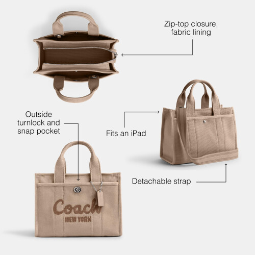 Coach Coach cargo fourreau 26 Dark Natural 2