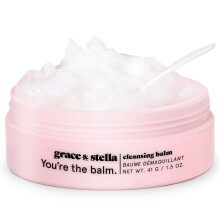 Baume nettoyant Grace & Stella - D   maquillant format voyage - Nettoyant visage hydratant et nettoyant en profondeur - Dissout le maquillage water