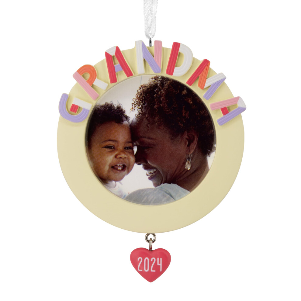 Hallmark Grand-Mre Photo Holder 2024 Ornement De Nol-image
