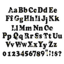 Eureka Peanuts Letter Nummer Leesteken en symbool Klaslokaalversieringen voor leraren 4"""" H 210 stuks
