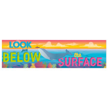 Eureka hav den dagen horisontella klassrumsbanner fr lrare 45 """" x 12 """"