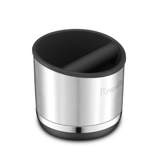 Breville Breville Knock Box 10 Espresso Αξεσουάρ, Ένα Μέγεθος, Βουρτσισμένο Ανοξείδωτο Χάλυβα