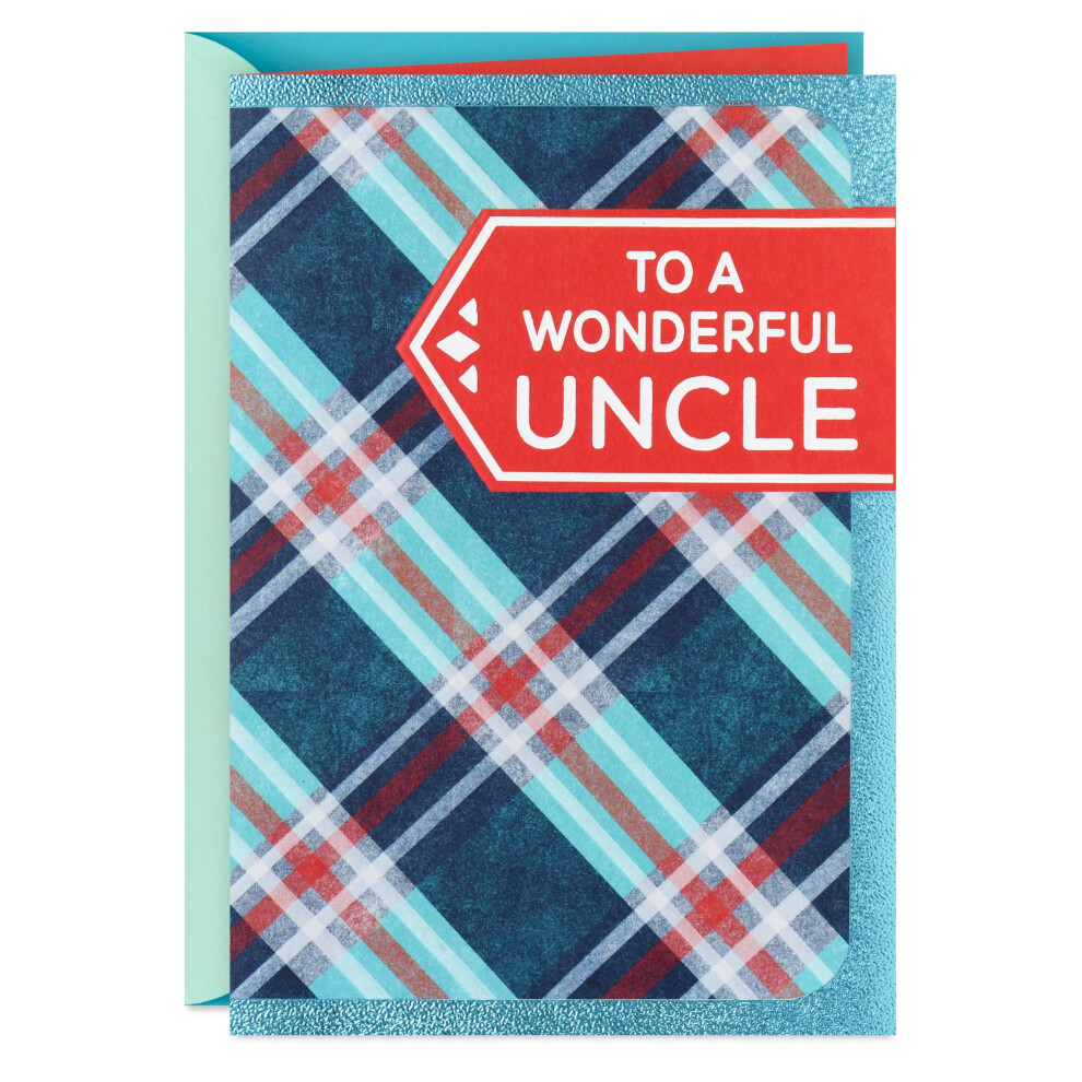 Hallmark Birthday Card For Uncle (Reasons To Smile) From Niece Or Nephew