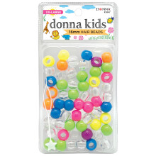DONNA 16mm vlasov kor lky XXL plastov kor lky pre detsk zapletanie vlasov DIY r chle kor lky na mix farieb